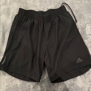 Adidas Black Running Shorts Lightweight Breathable, size M